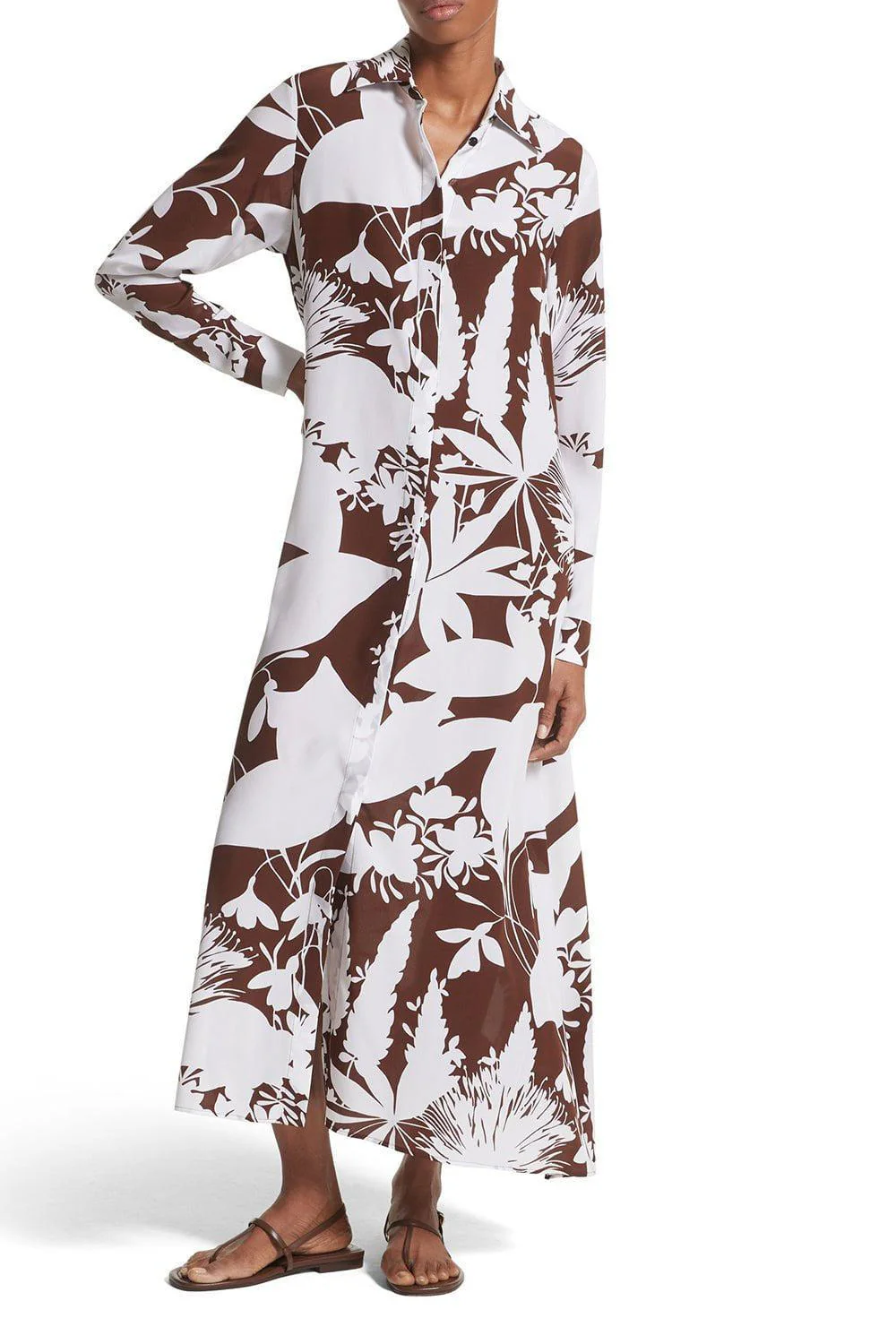 Shadow Floral Caftan - Image 2