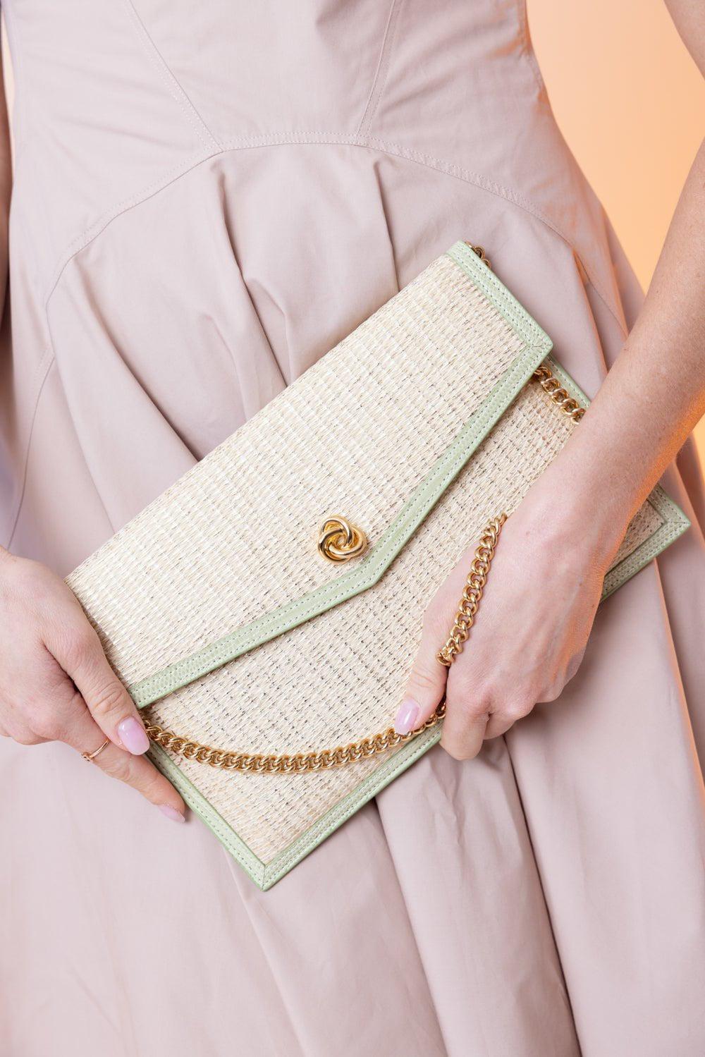 Brick Clutch - Ivory Pistachio - Image 2