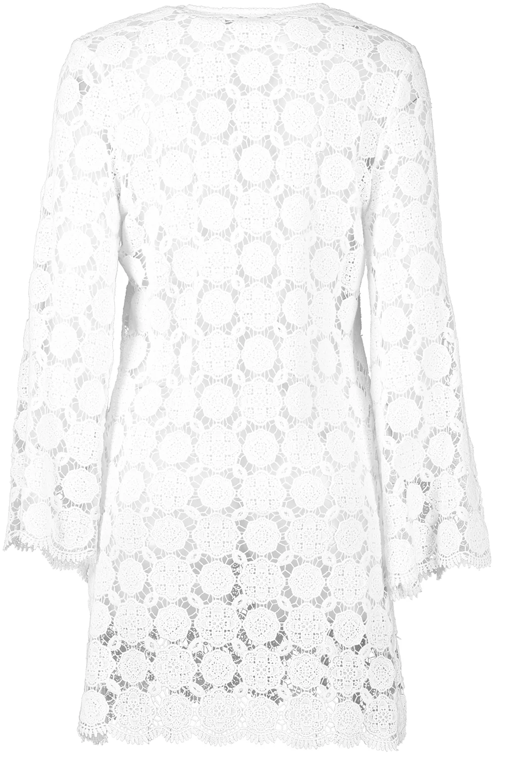 Doily Lace Coverup Dress - Image 6
