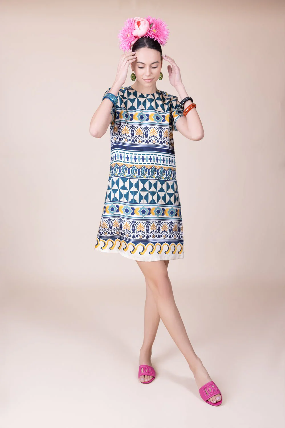 Mini Swing Dress - Casareale Small - Image 2
