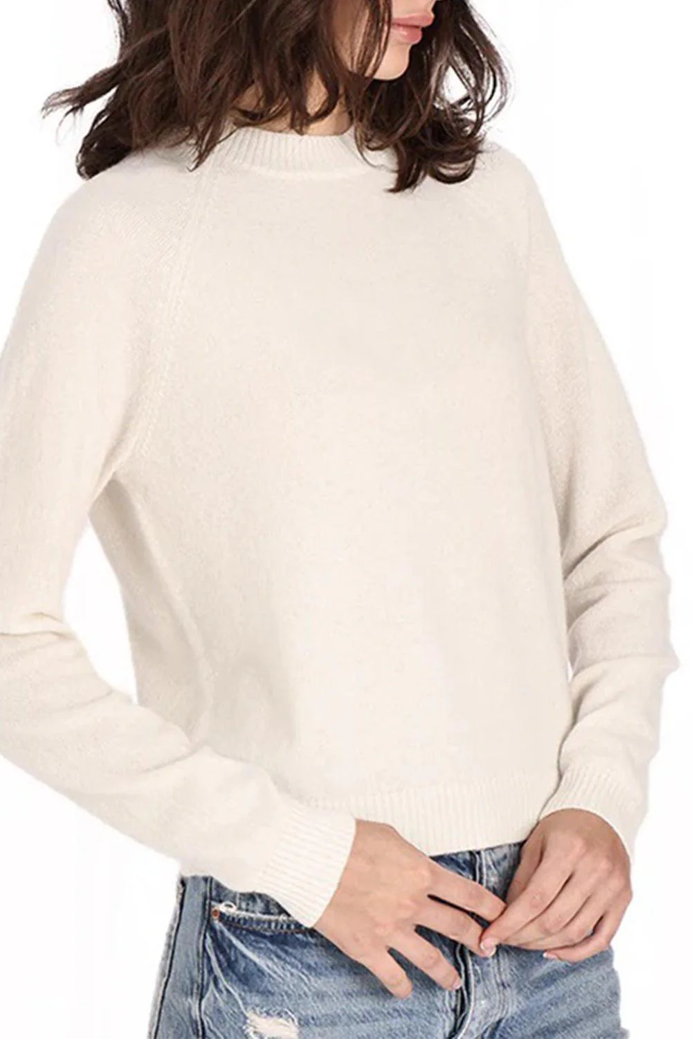 Classic Crewneck - White - Image 2