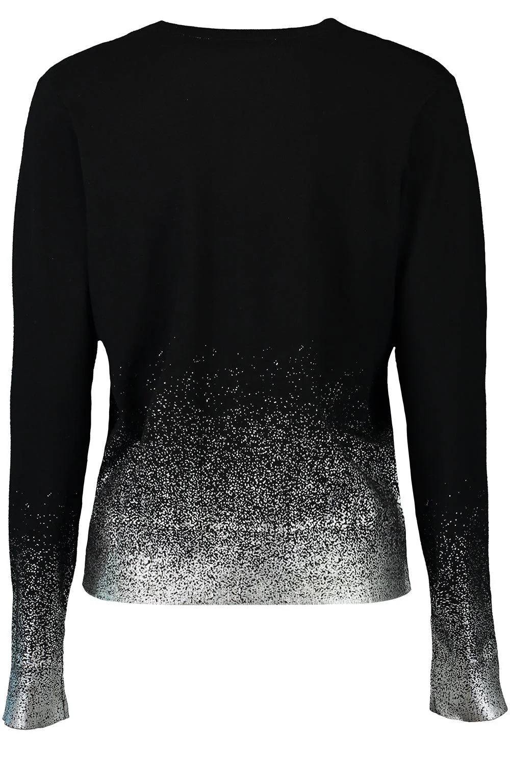 Gradient V-Neck Cardigan - Image 3