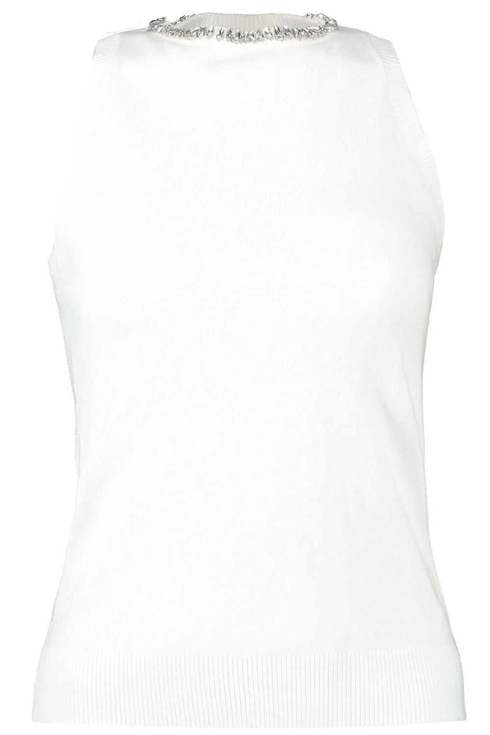 Jewel Neck Tank Top
