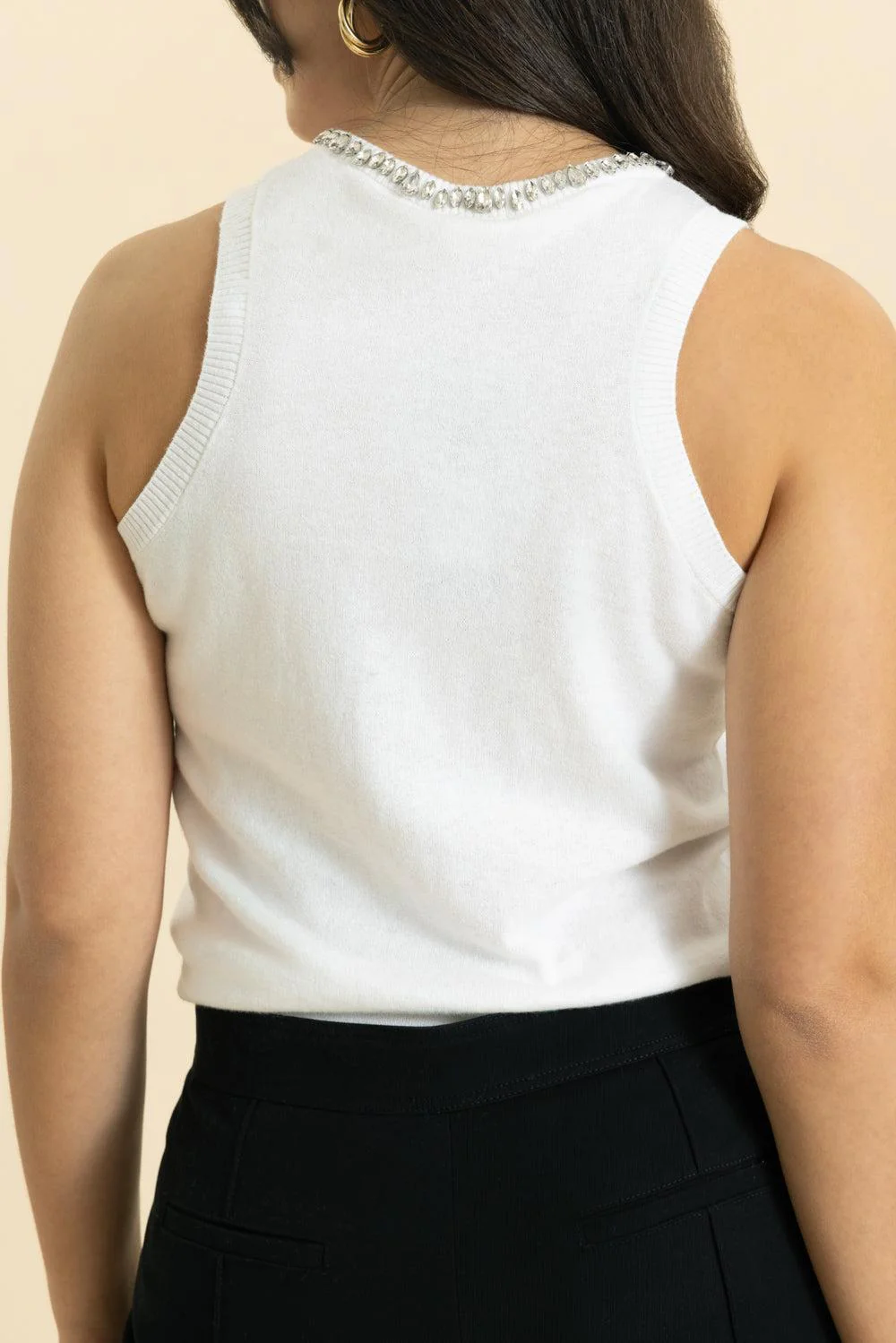 Jewel Neck Tank Top - Image 4