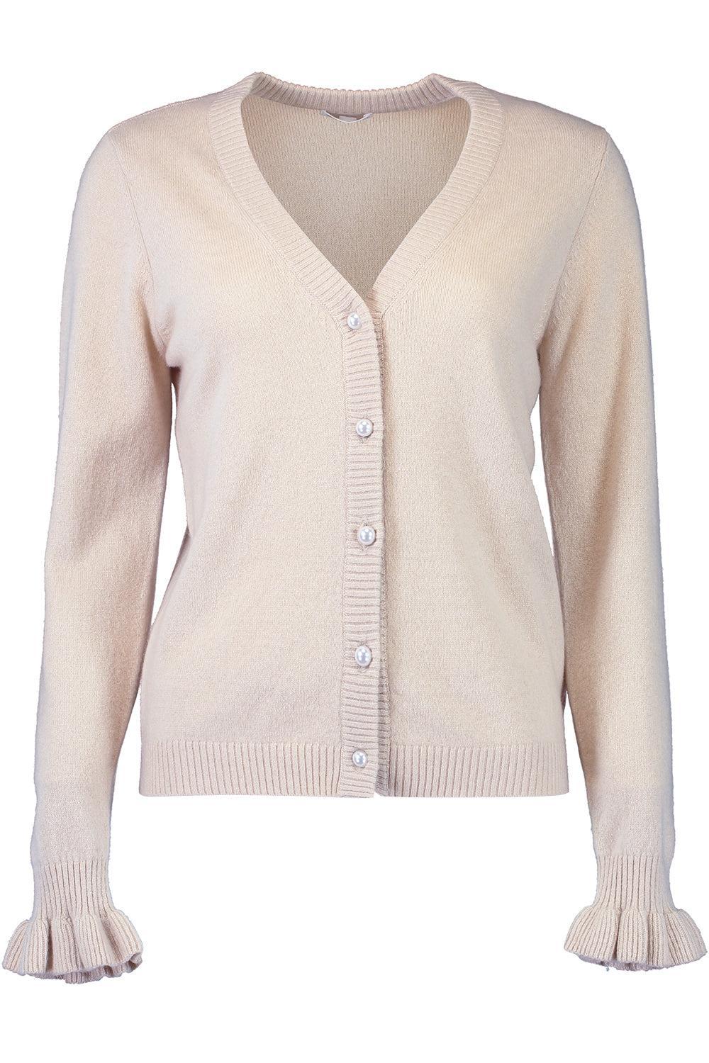 Ruffle Cuff Cardigan