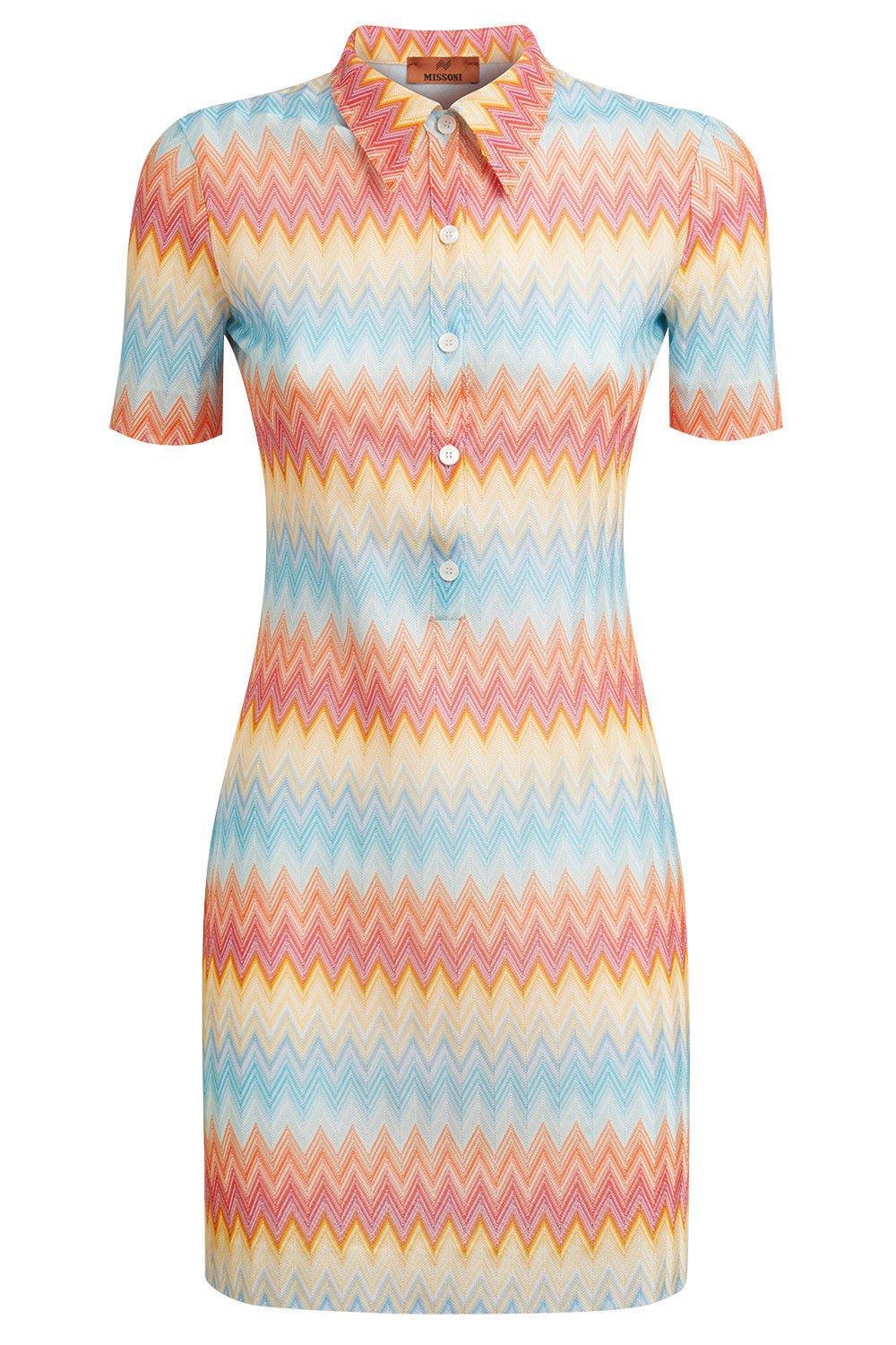 Collared Mini Dress