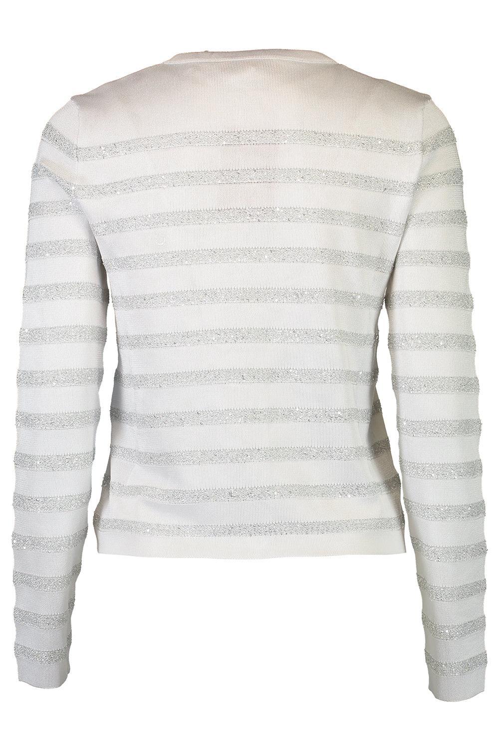 Crewneck Buttoned Cardigan - Image 5