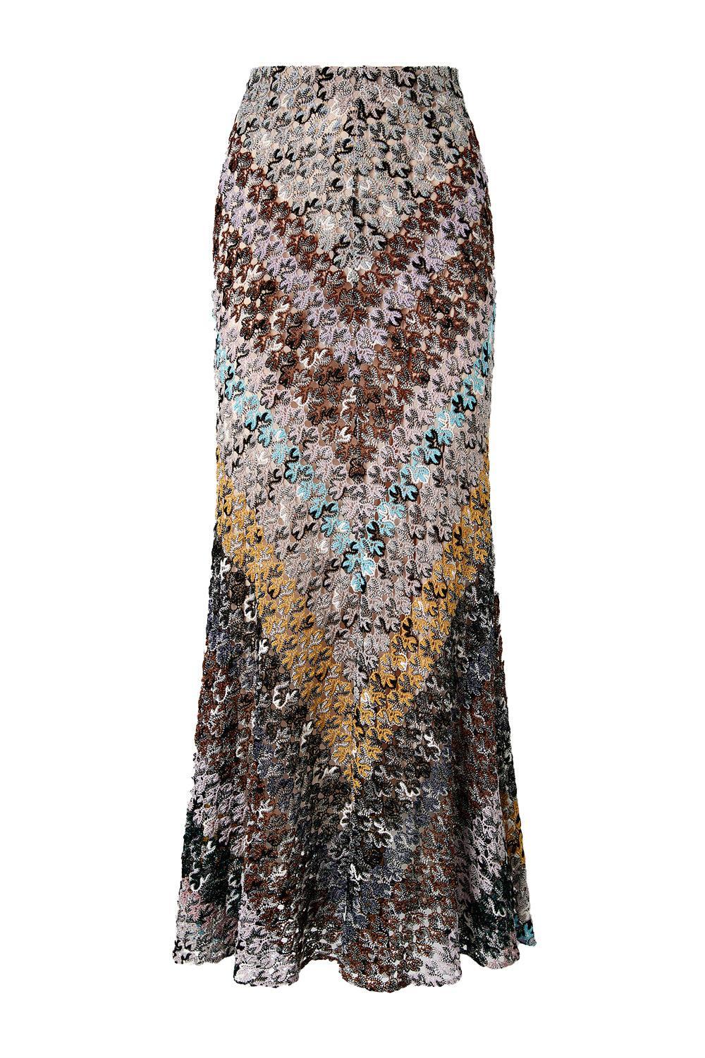 Long Knit Skirt
