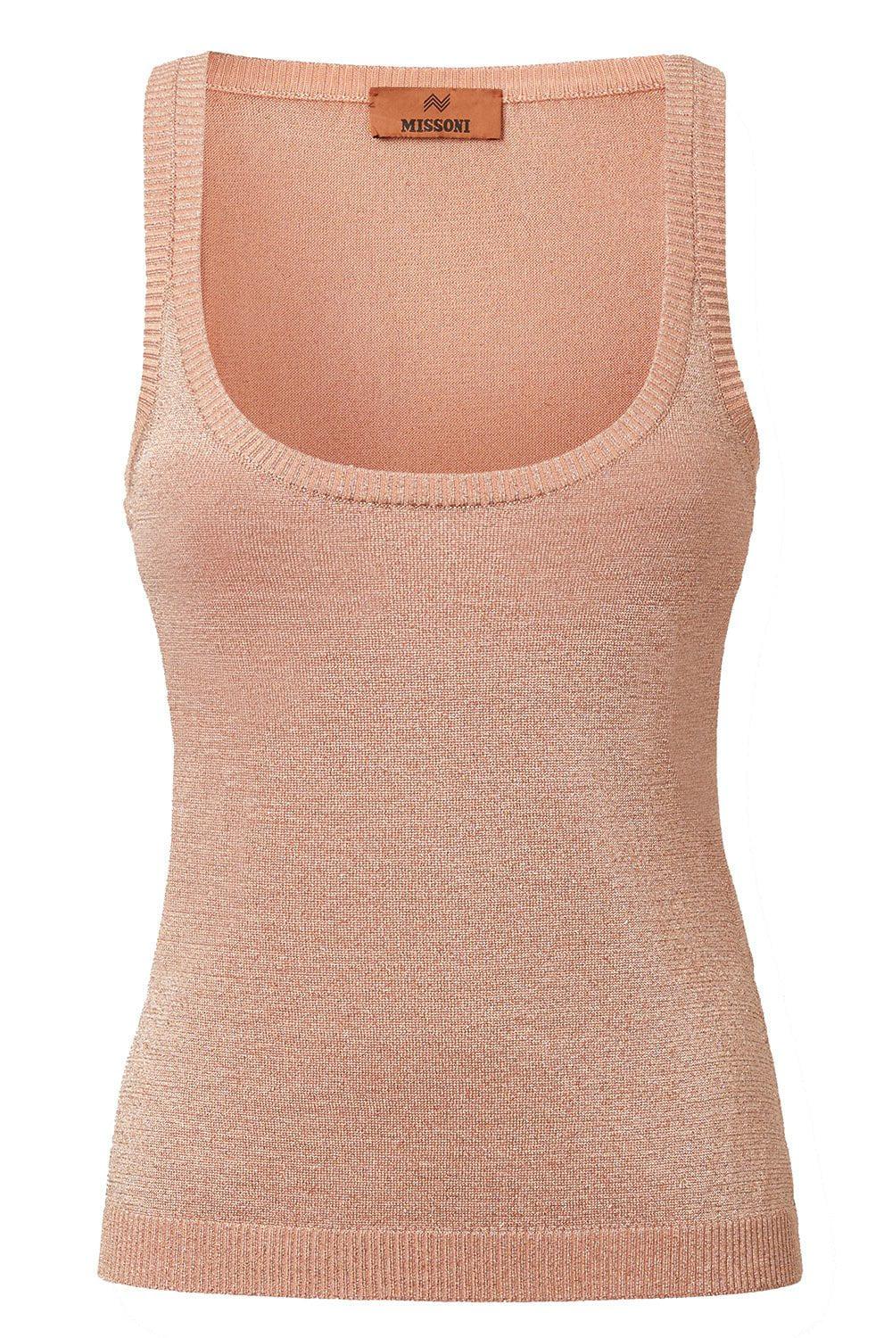 Scoop Neck Tank - Light Pink