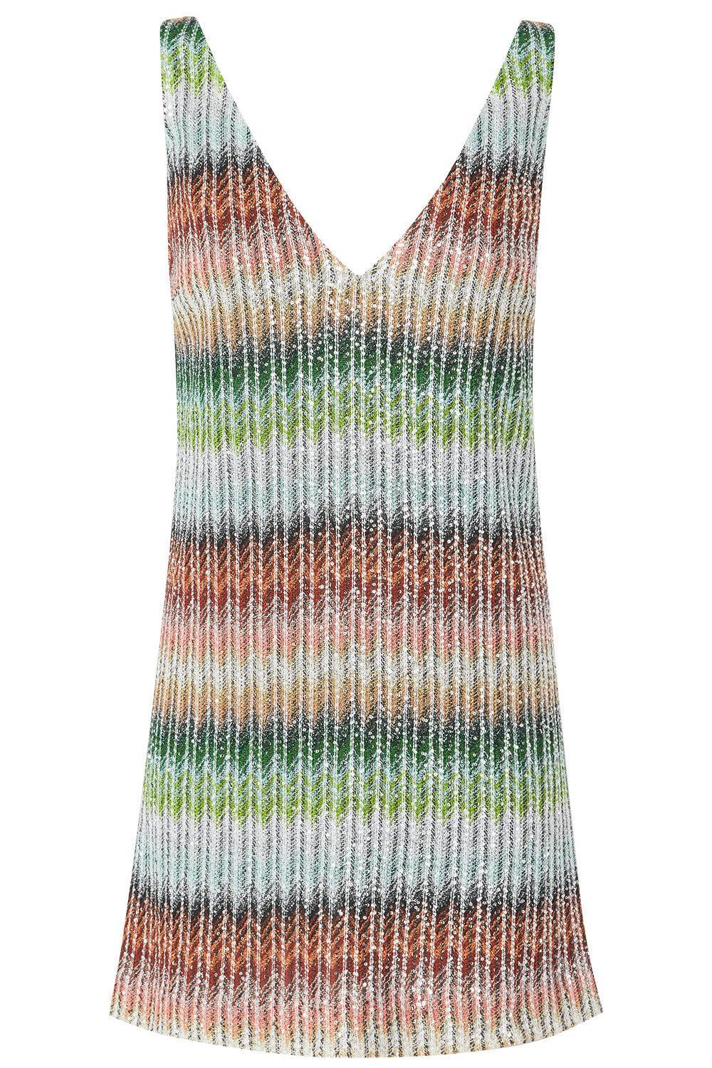 Sleeveless V-Neck Dress