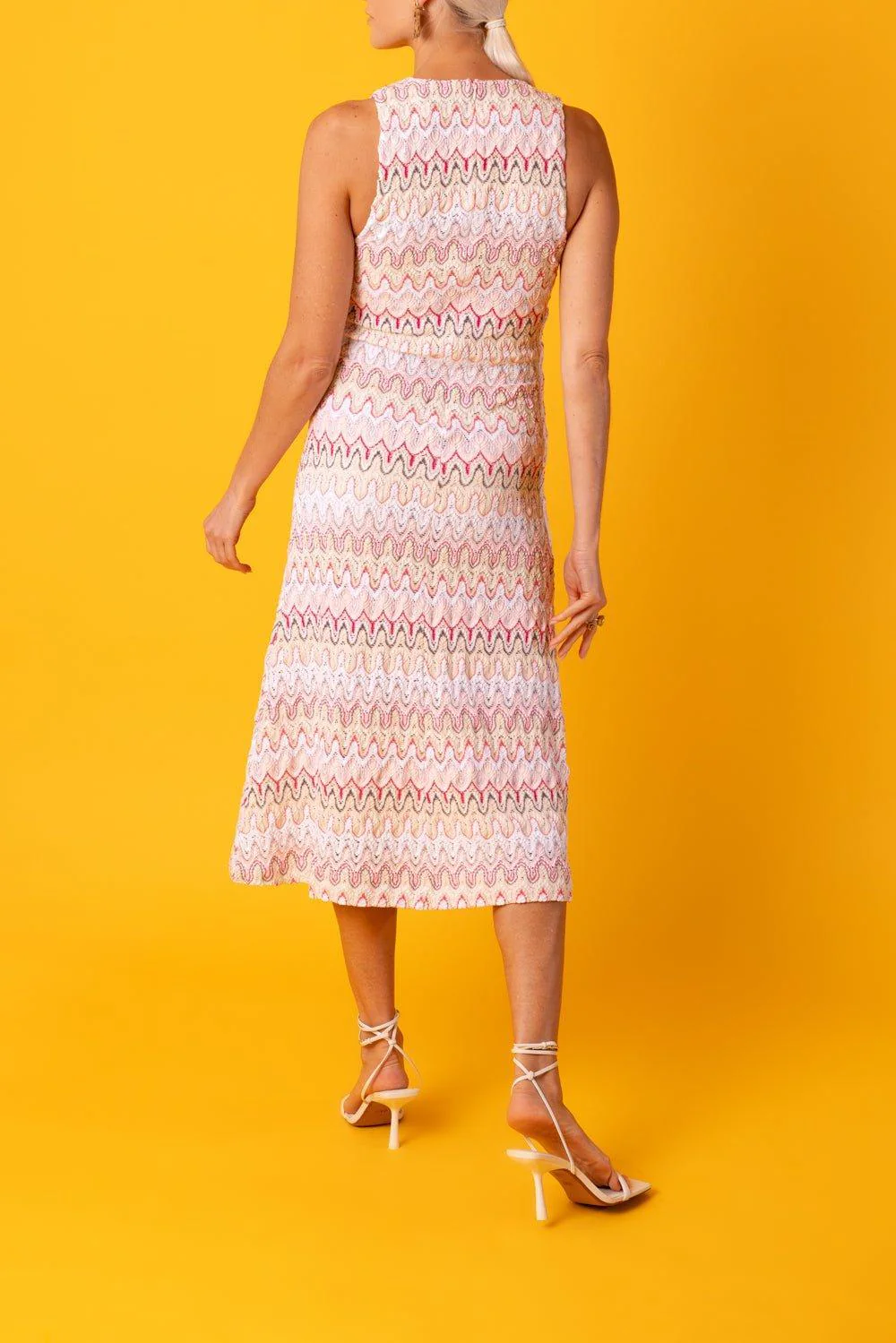 V-Neck Sleeveless Dress - Image 4