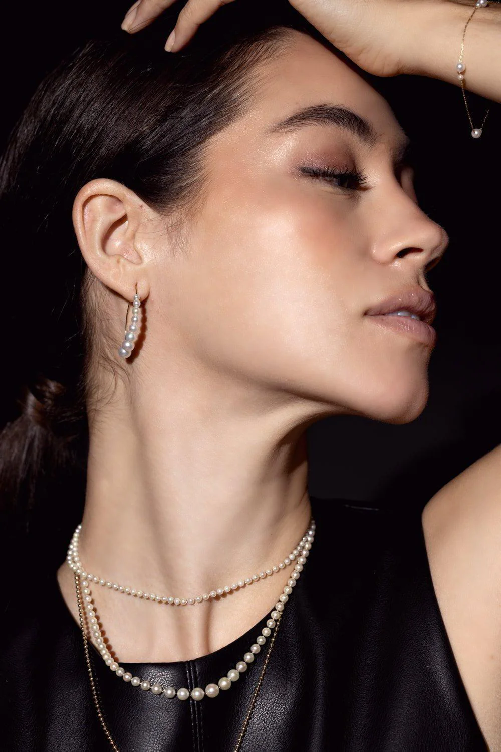 Graduating Akoya Pearl Necklace - Image 6