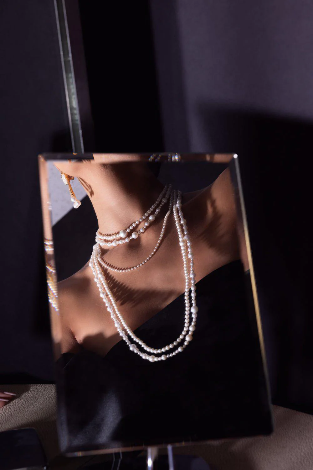 Multi Size Freshwater Pearl Necklace - Image 3