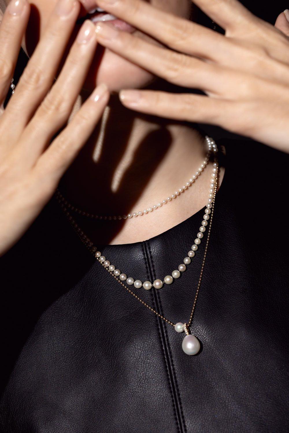 Small Ball Chain Necklace - Image 4