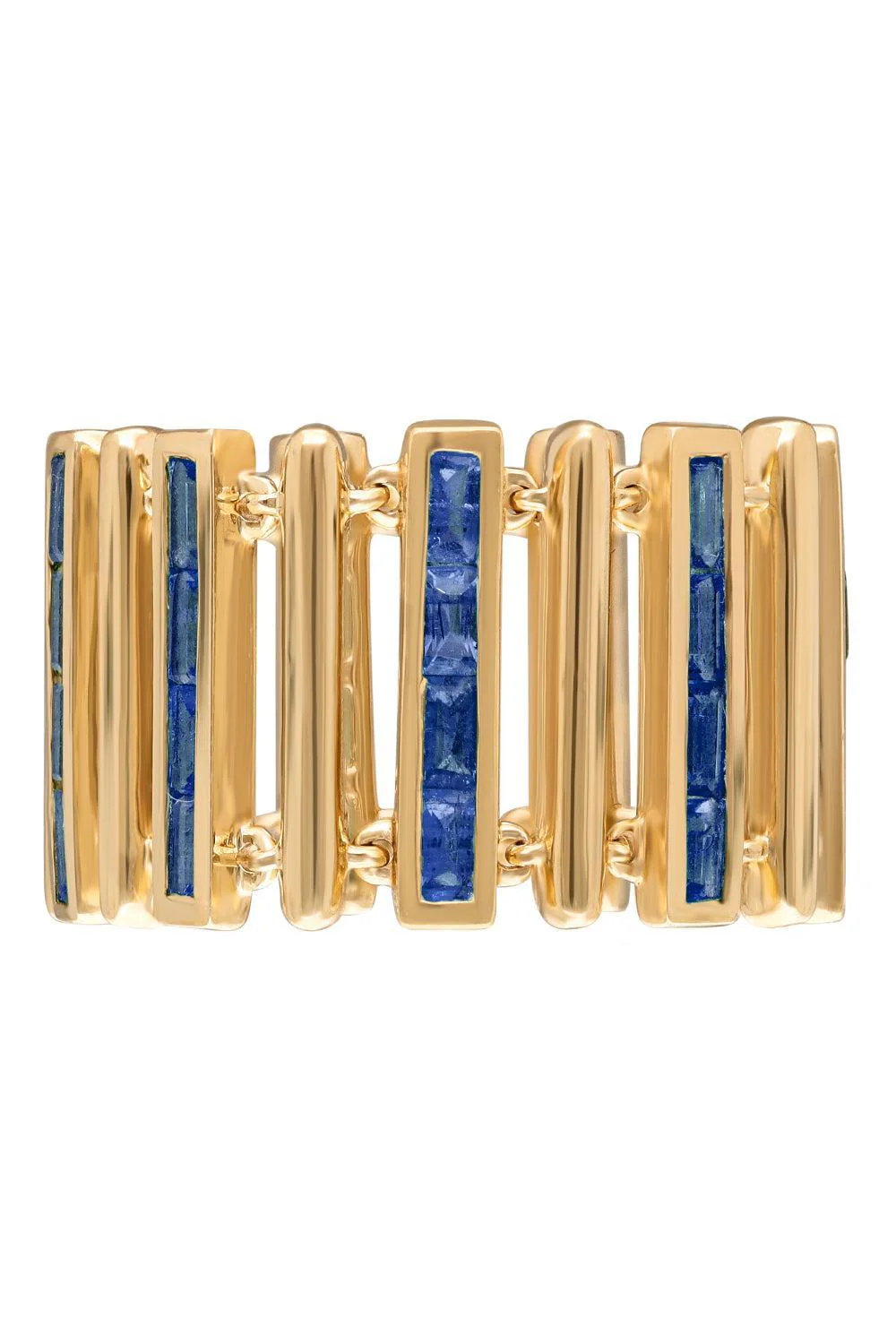 Blue Sapphire Paro Ring