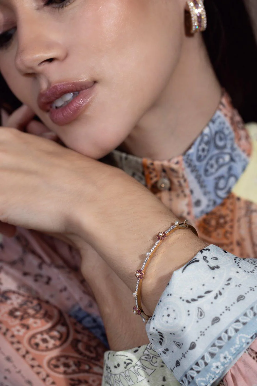 Day Dream Pink Tourmaline Bracelet - Image 4