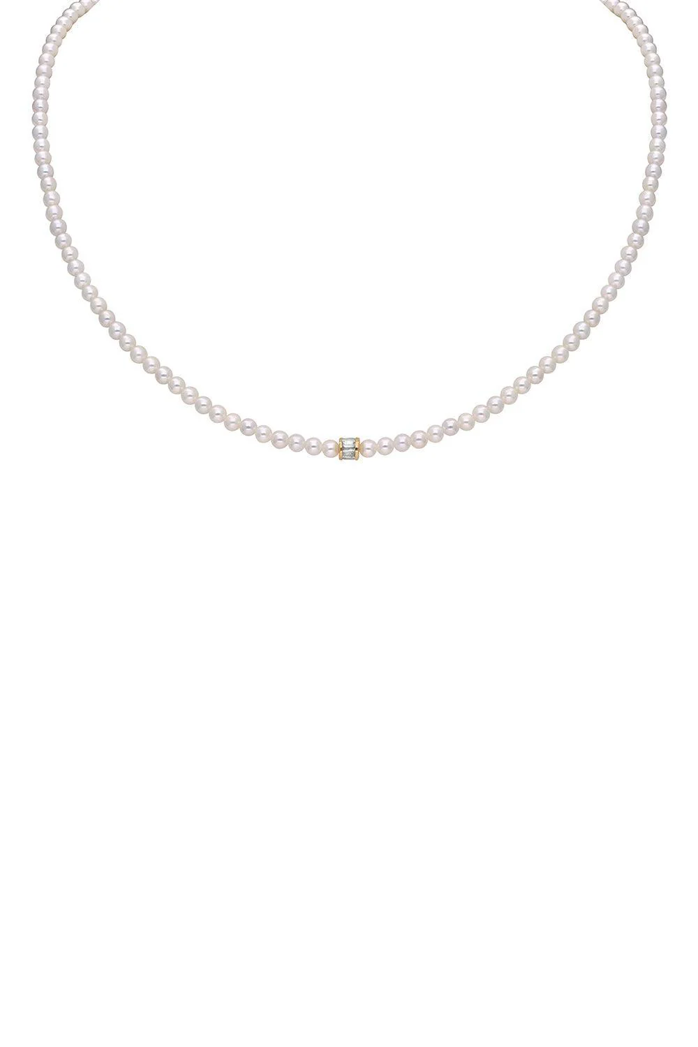 Diamond Pearl Kyoto Necklace