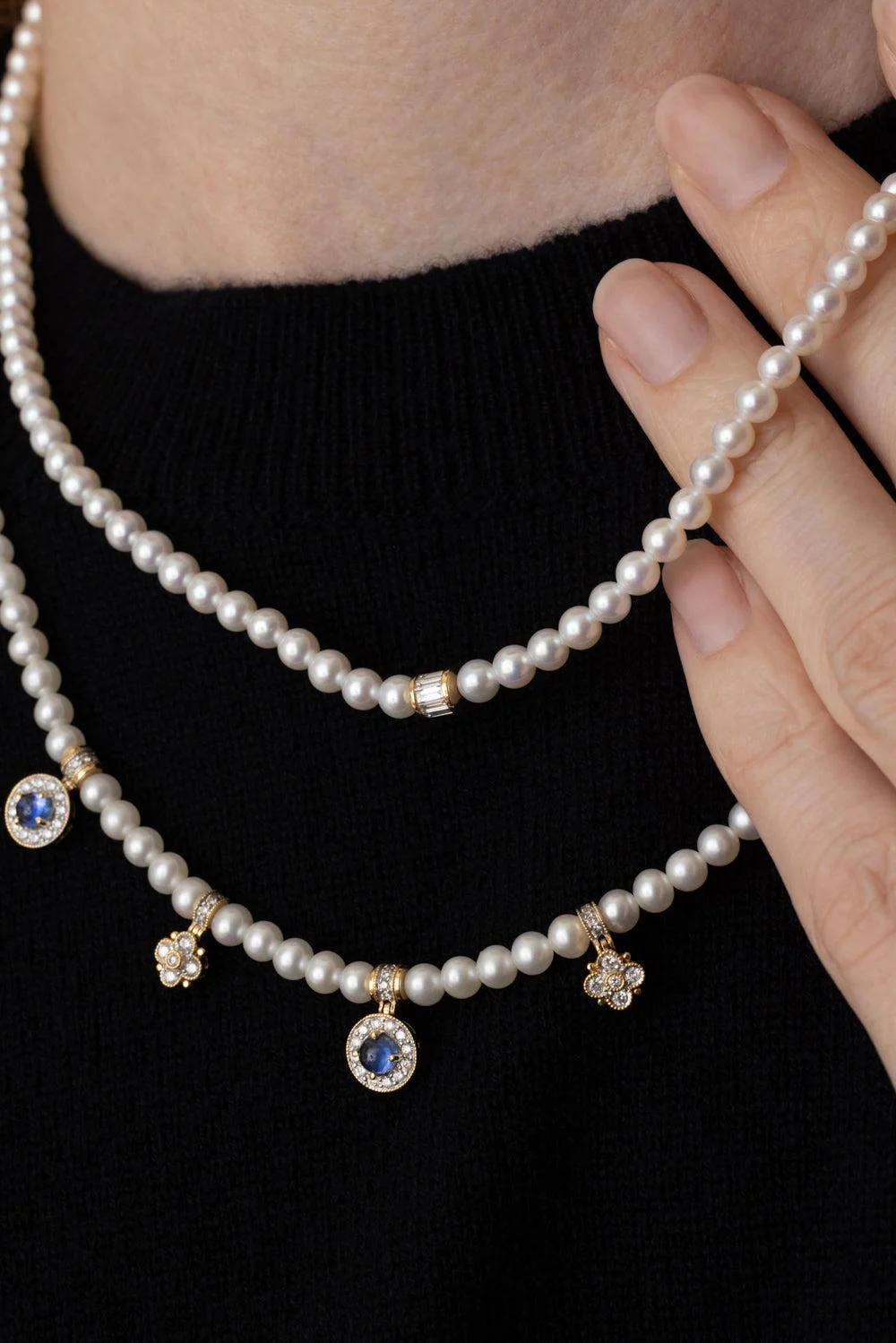 Diamond Pearl Kyoto Necklace - Image 2