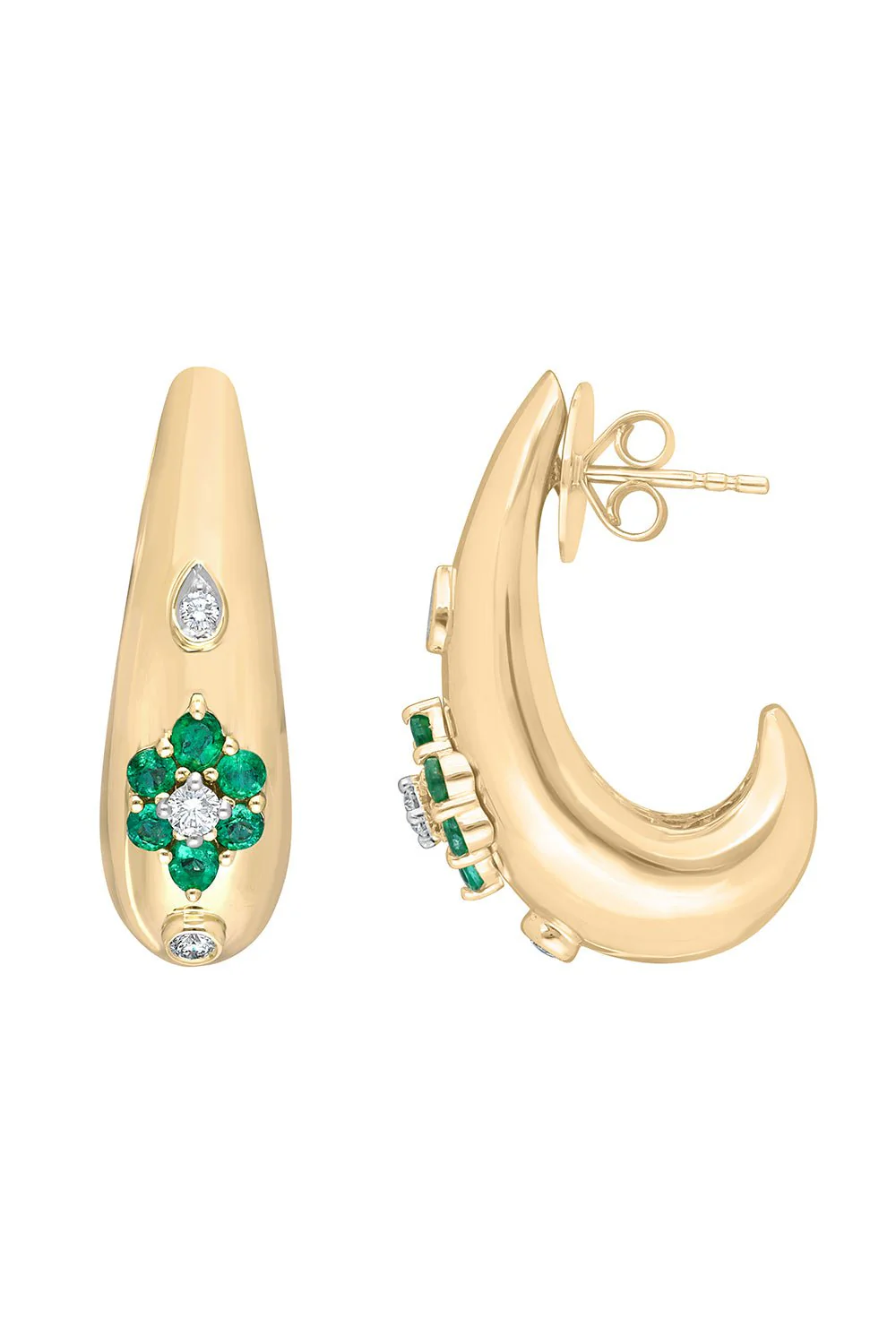 Emerald Kyoto Earrings