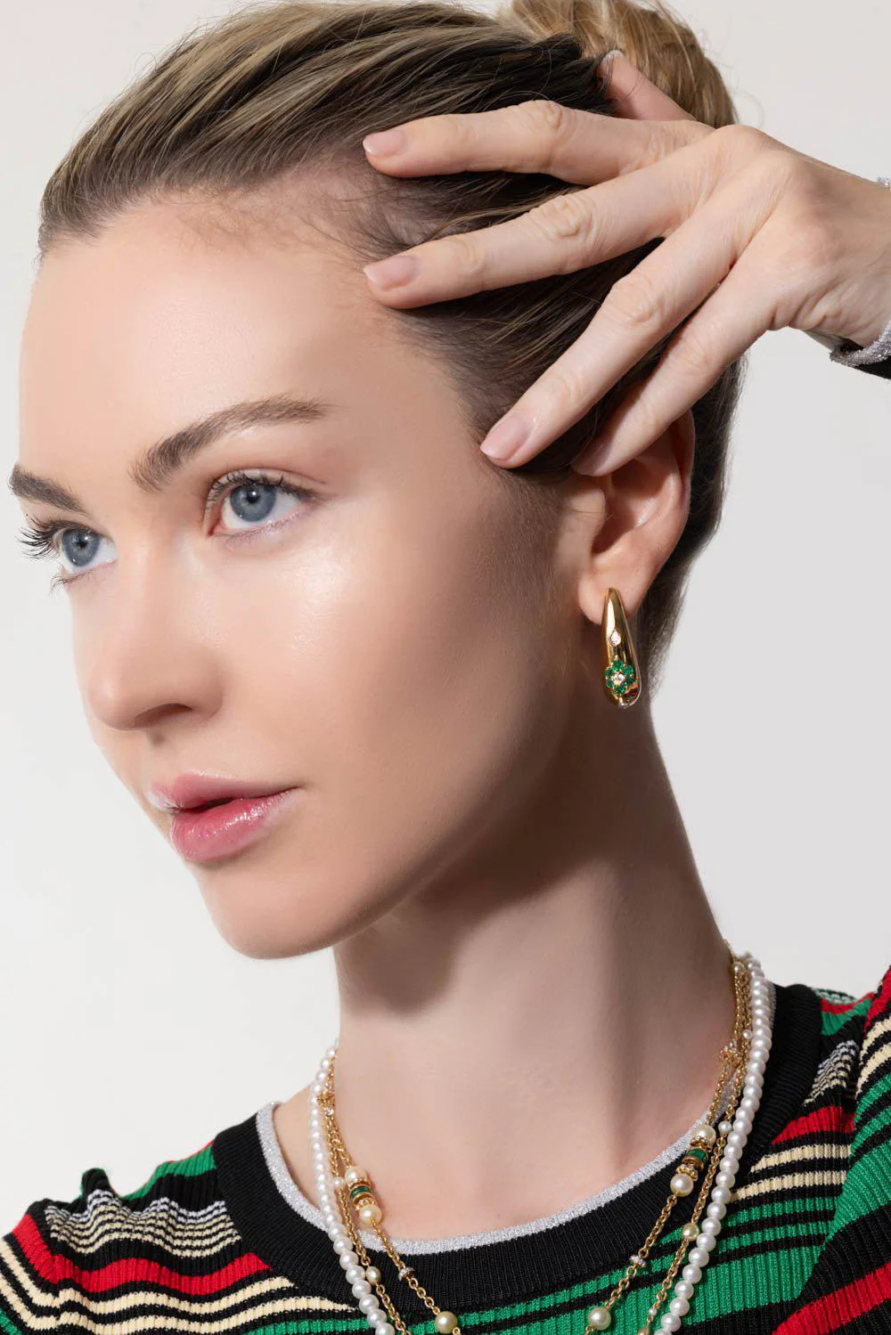 Emerald Kyoto Earrings - Image 2