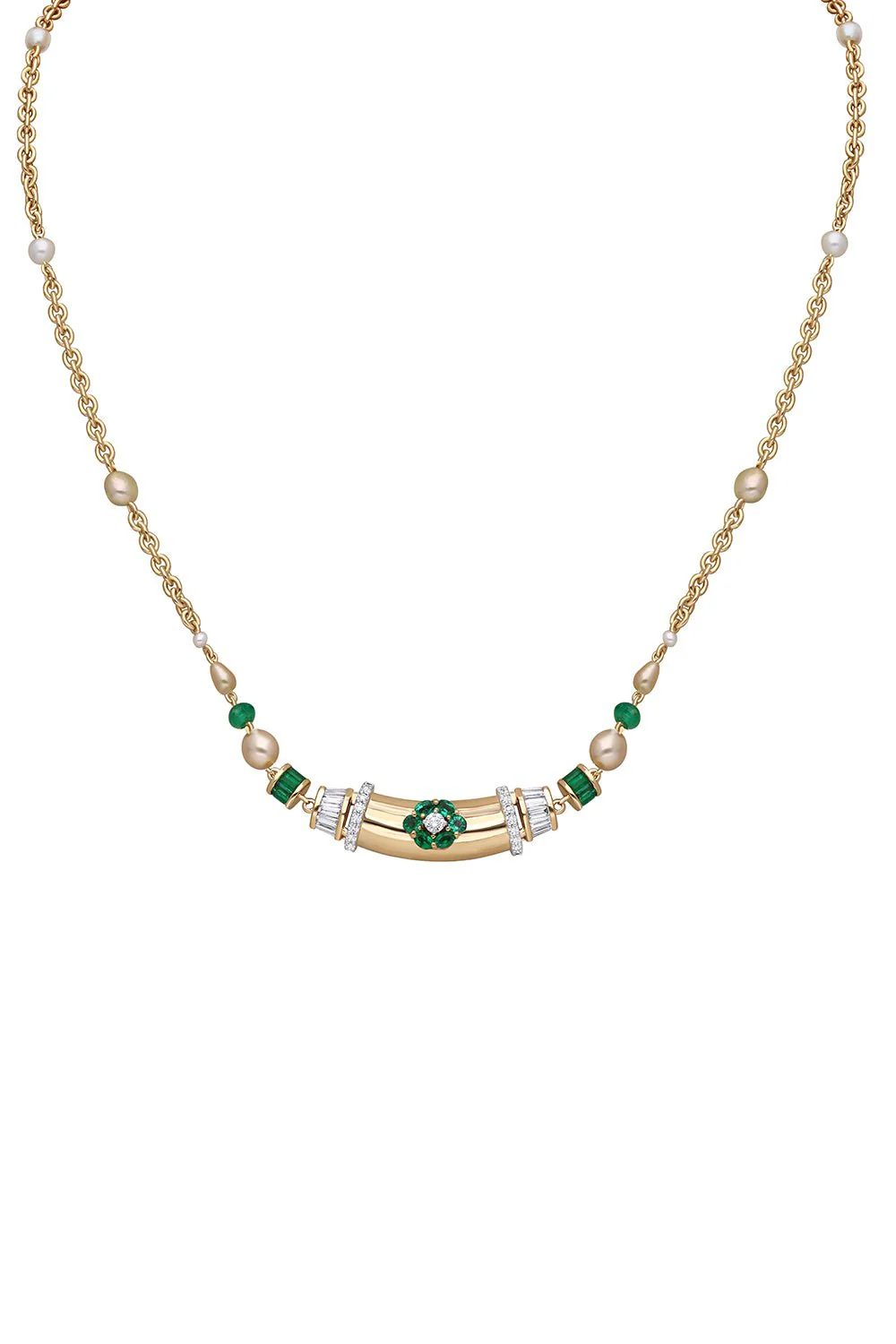 Emerald Kyoto Necklace