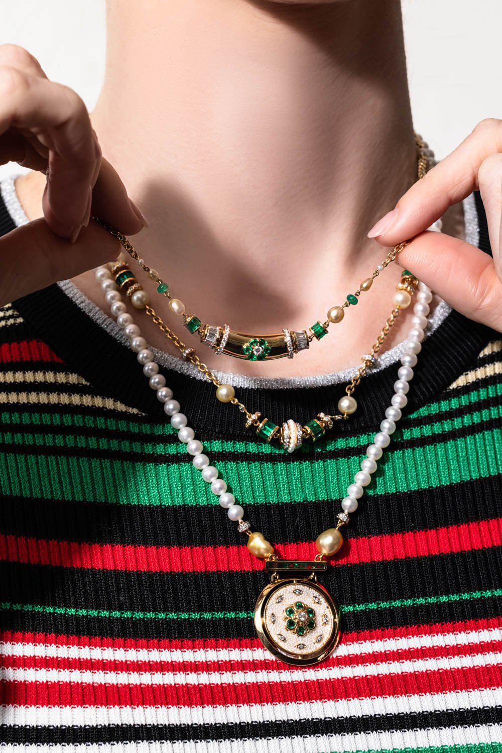 Emerald Kyoto Necklace - Image 2