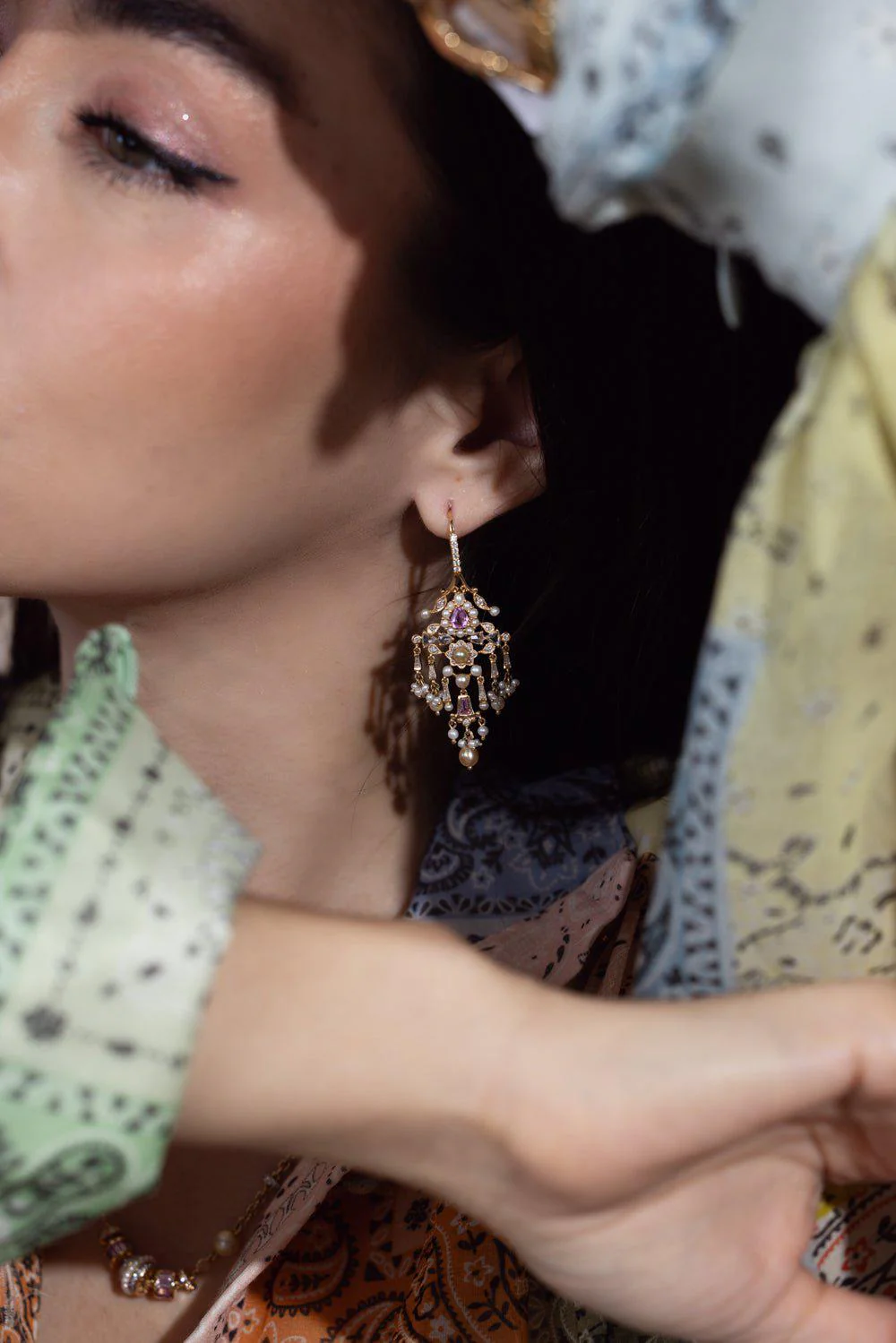 Kyoto Chandelier Earrings - Image 2