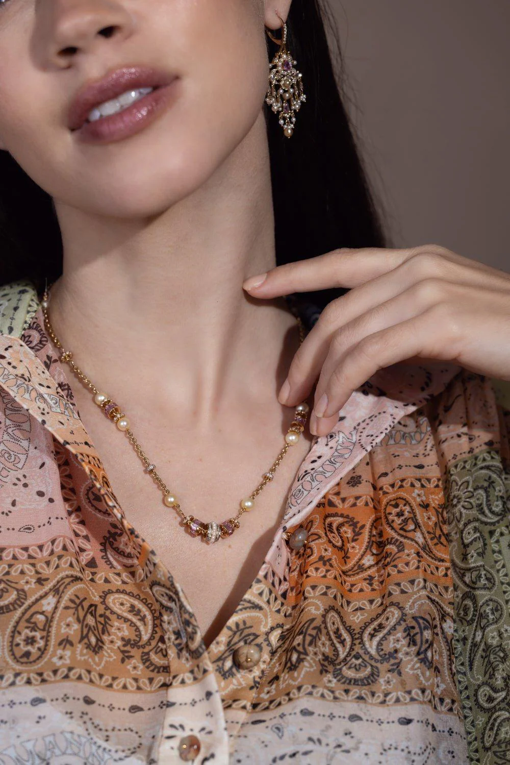 Kyoto Chandelier Earrings - Image 6