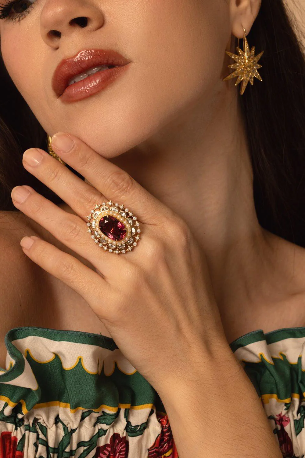 Kyoto Pink Tourmaline Ring - Image 3