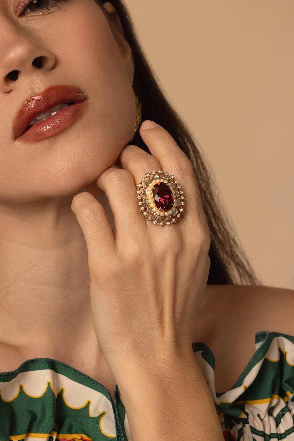 Kyoto Pink Tourmaline Ring - Image 4