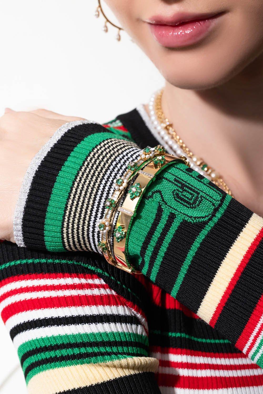Paro Emerald Bracelet - Image 4