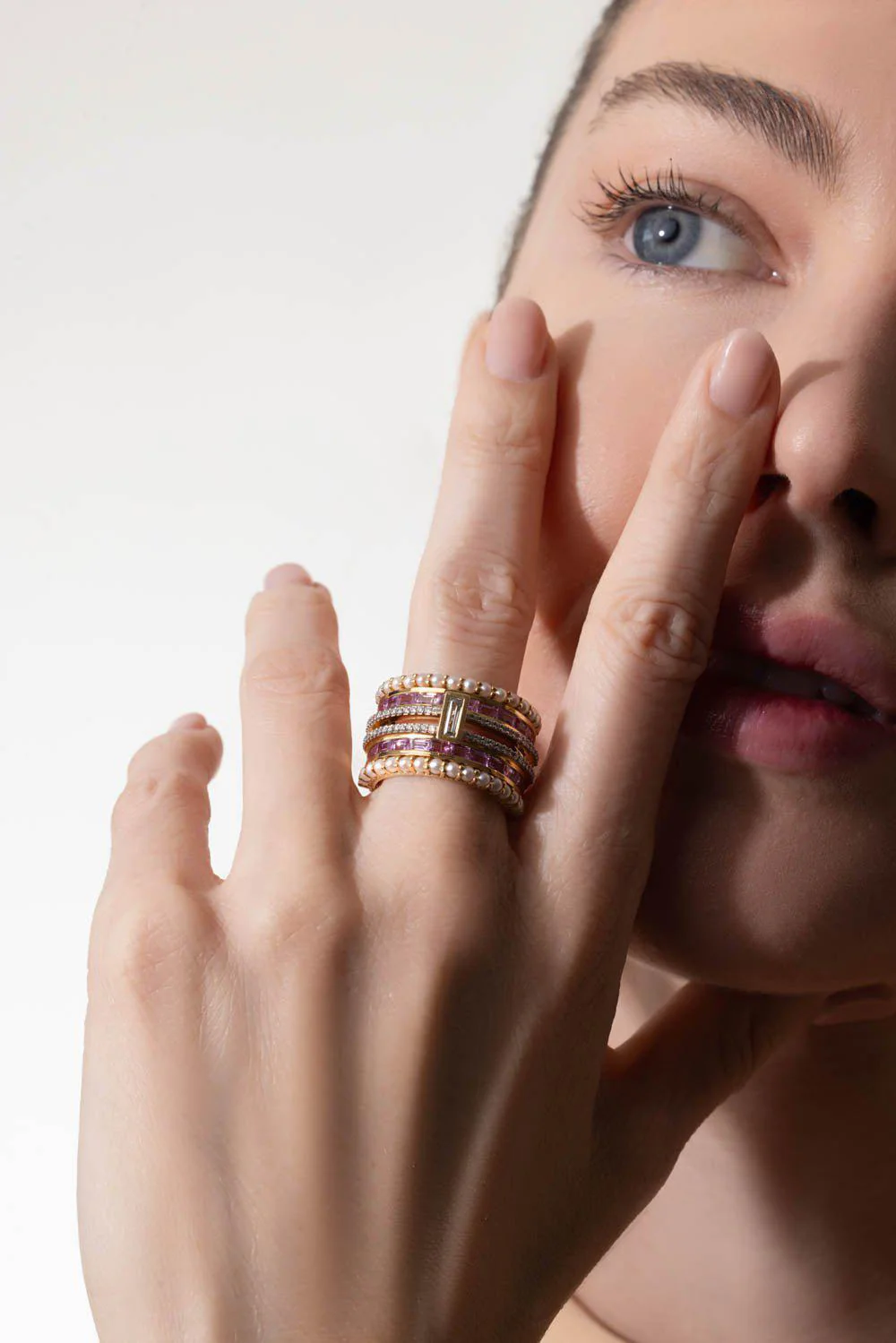Pink Sapphire Kyoto Ring - Image 3