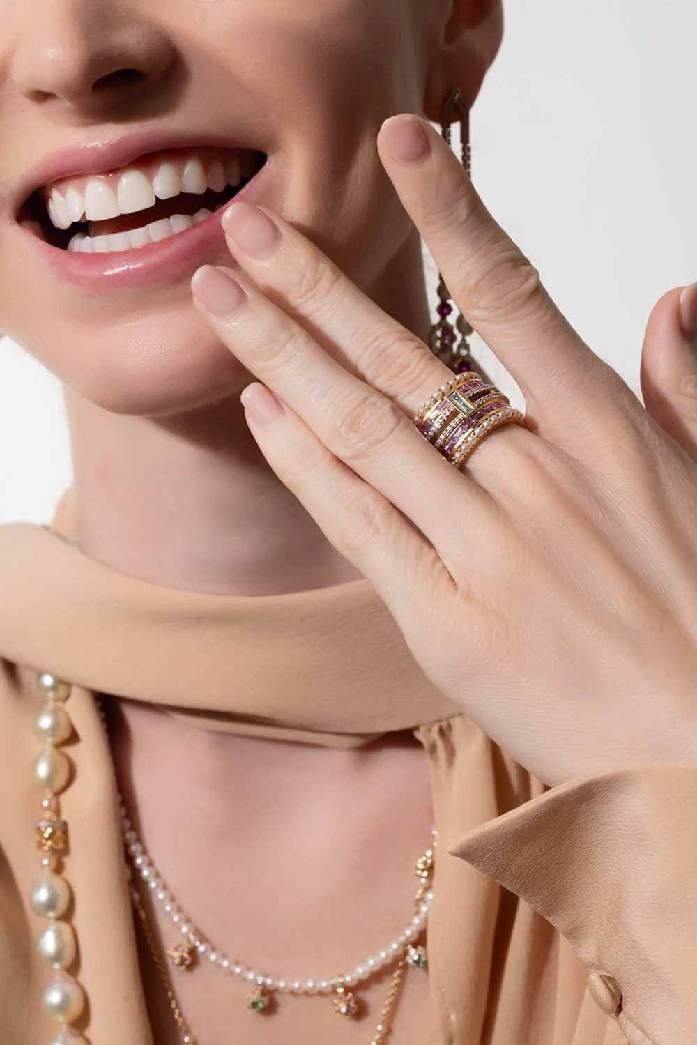 Pink Sapphire Kyoto Ring - Image 4