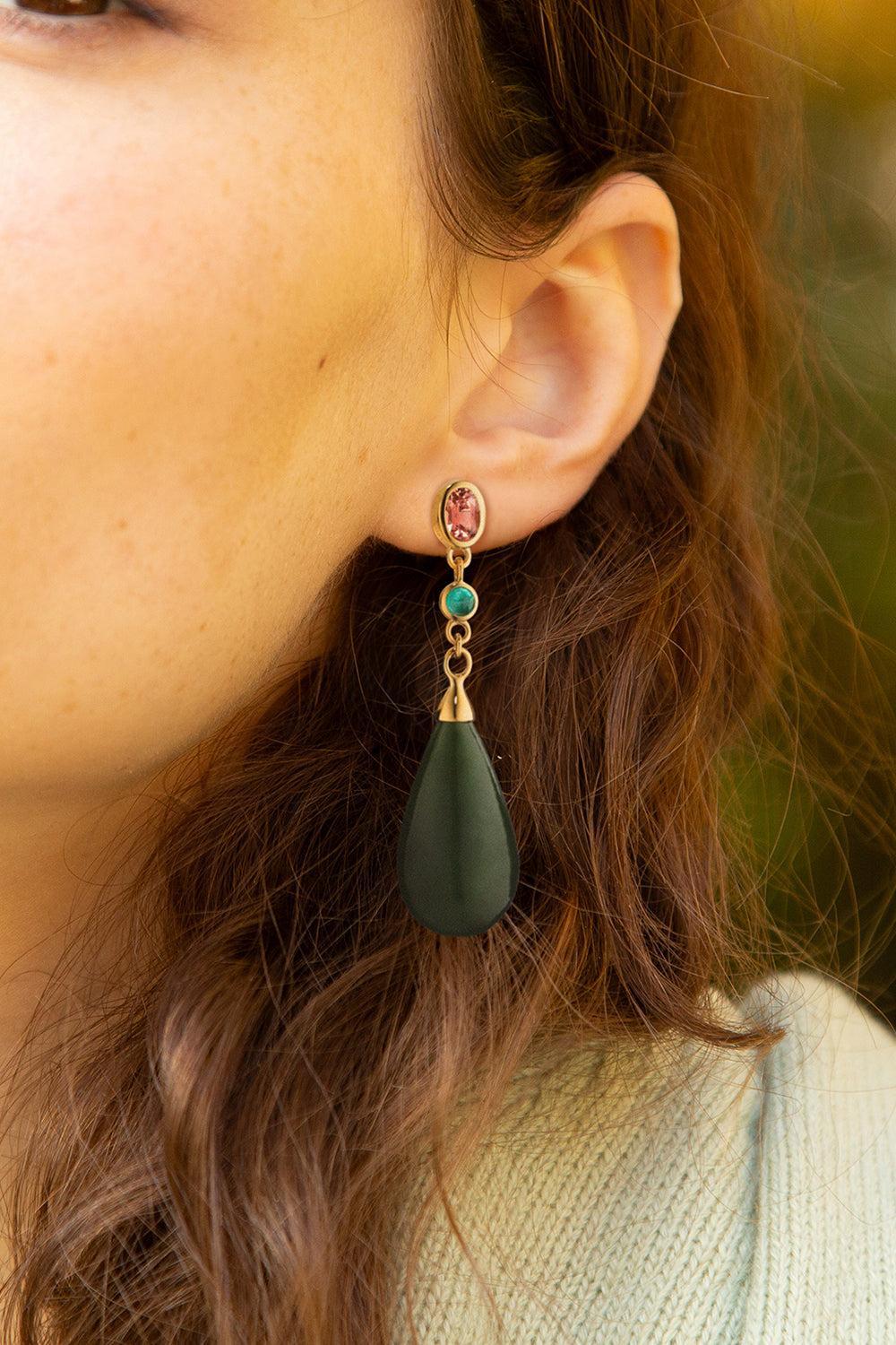 “Aurora” Drop Earrings - Image 2