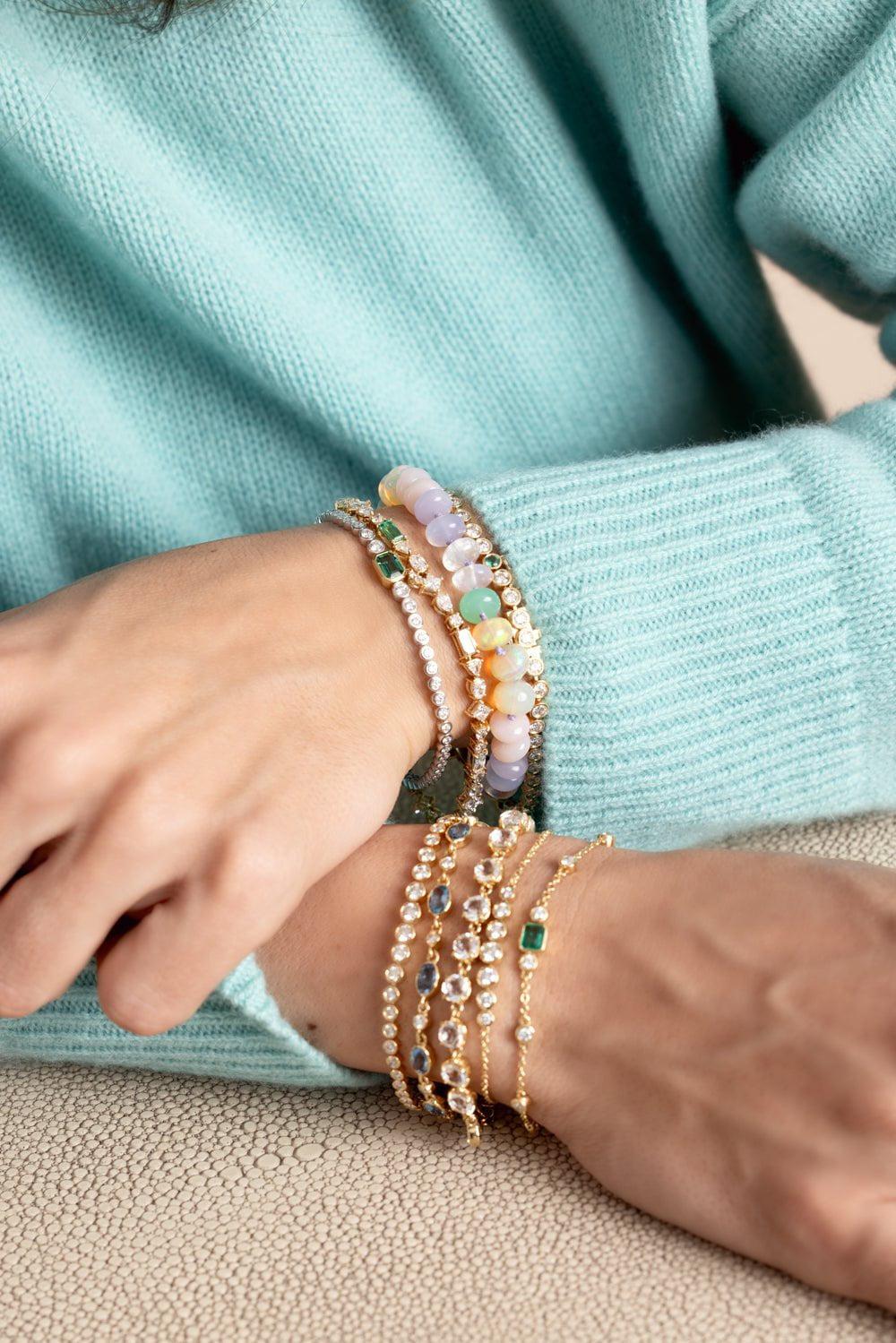 Bezel Diamond Tennis Bracelet - Image 3