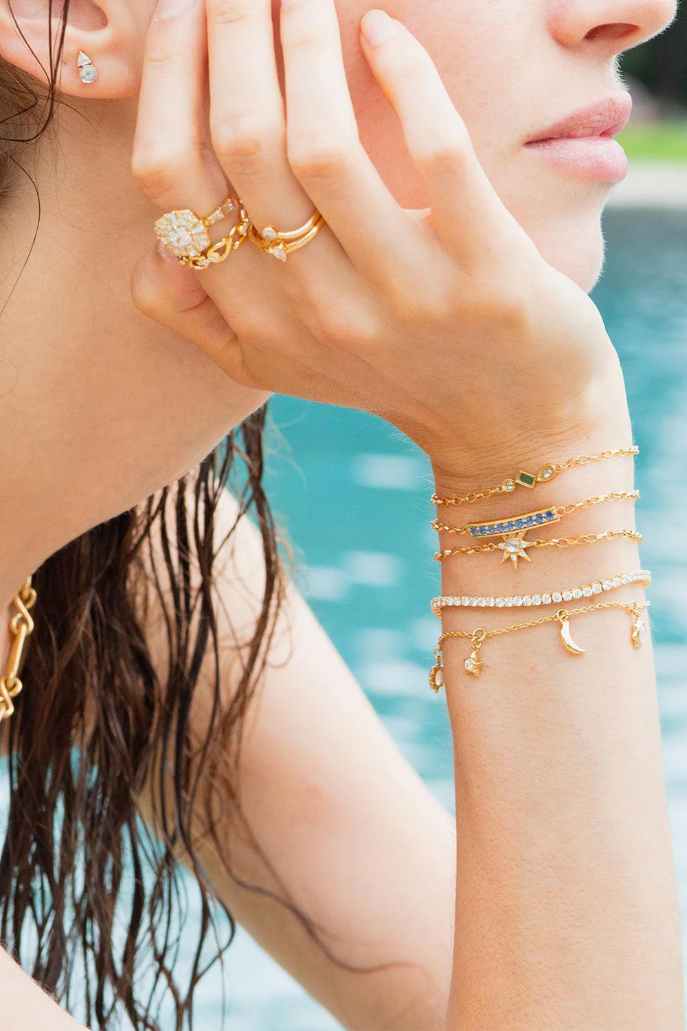 Classic Diamond Tennis Bracelet - Image 2