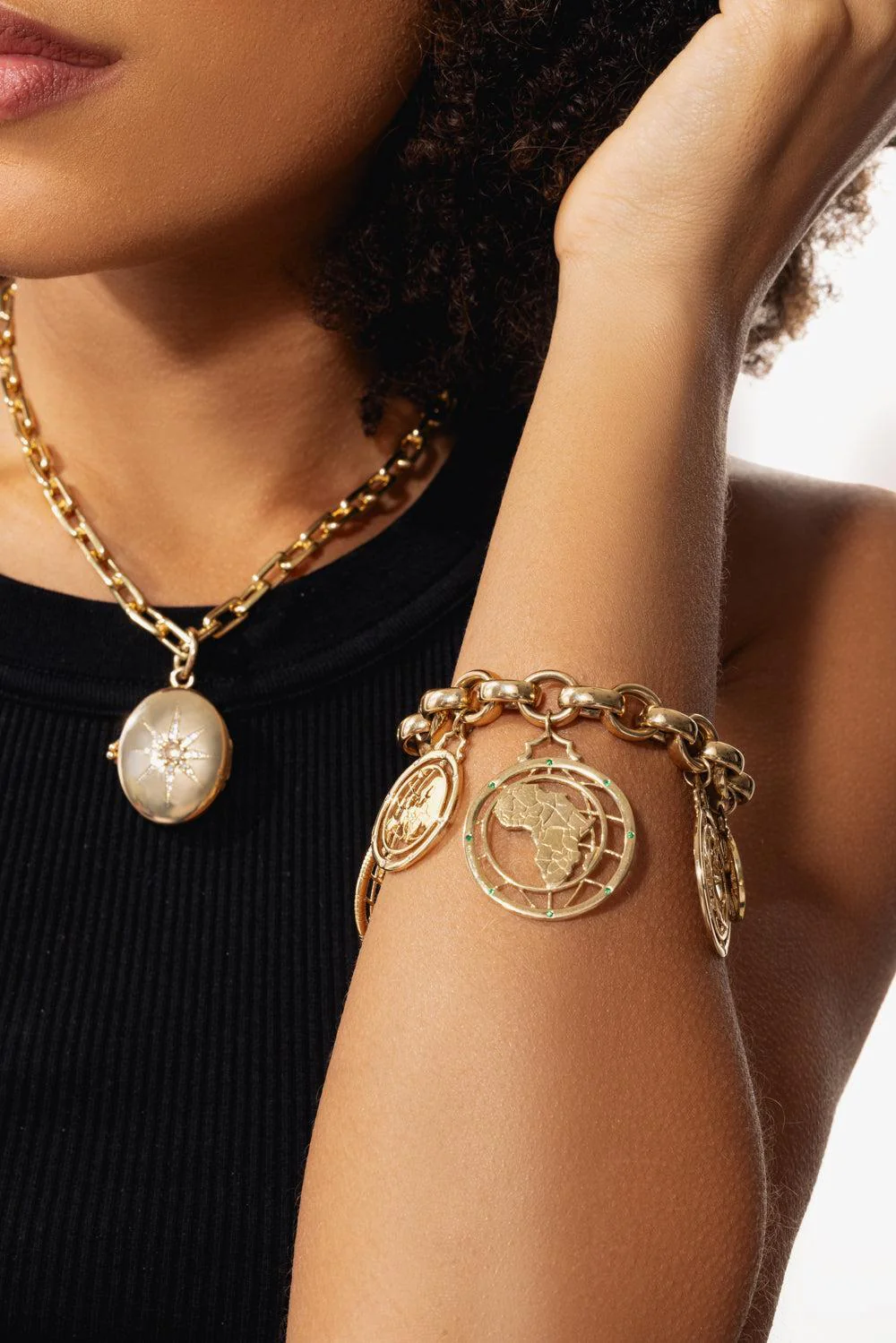 Continent Charm Bracelet - Image 2