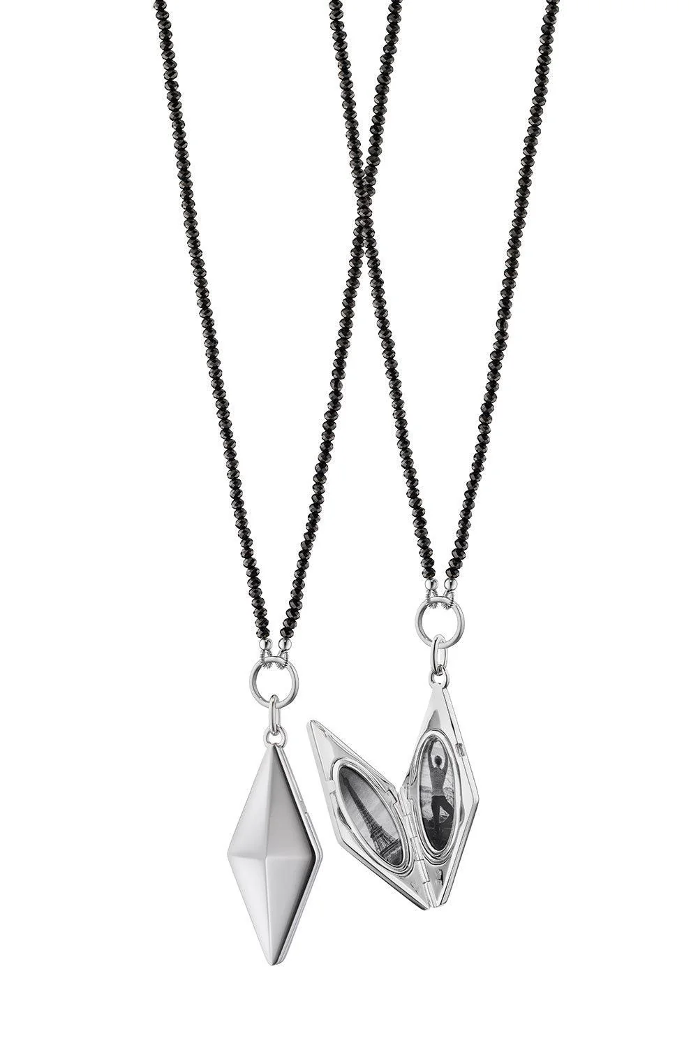 Deco Points North Locket Necklace