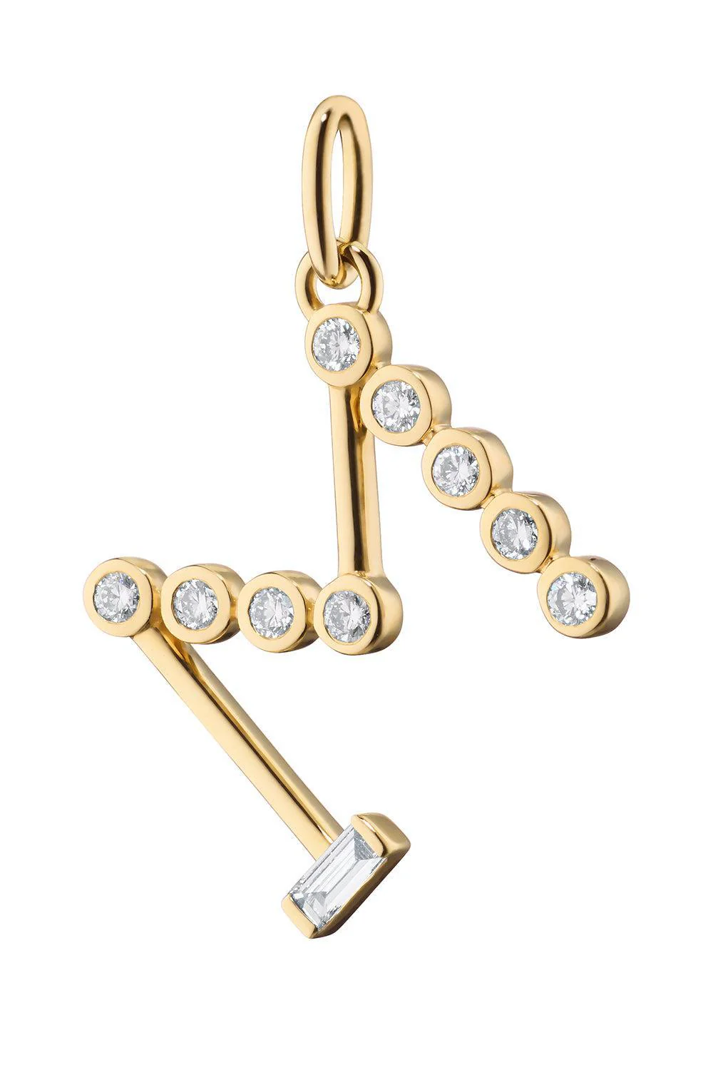 Diamond Initial Charm