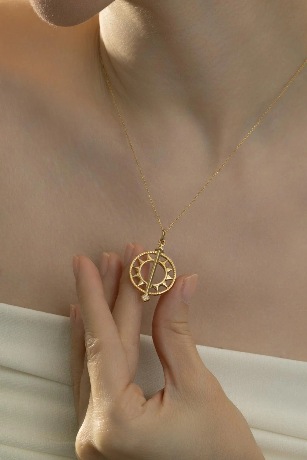 Diamond Time Is Precious Necklace - Image 4