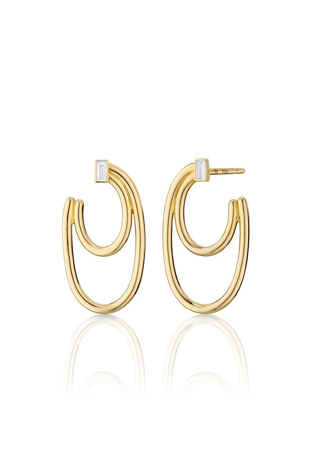 Galaxy Wrap Hoop Earrings