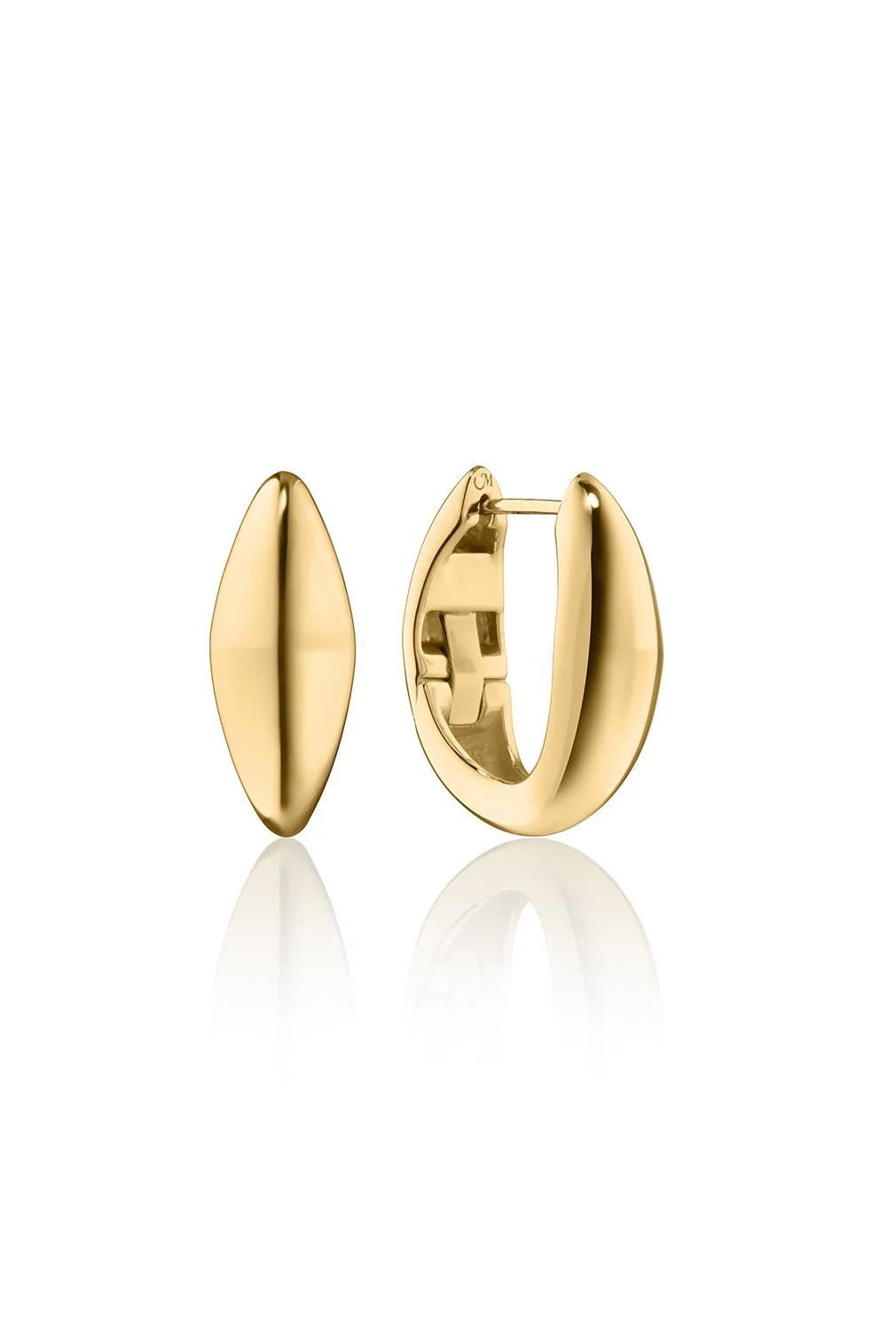 Large "Points North" Earrings