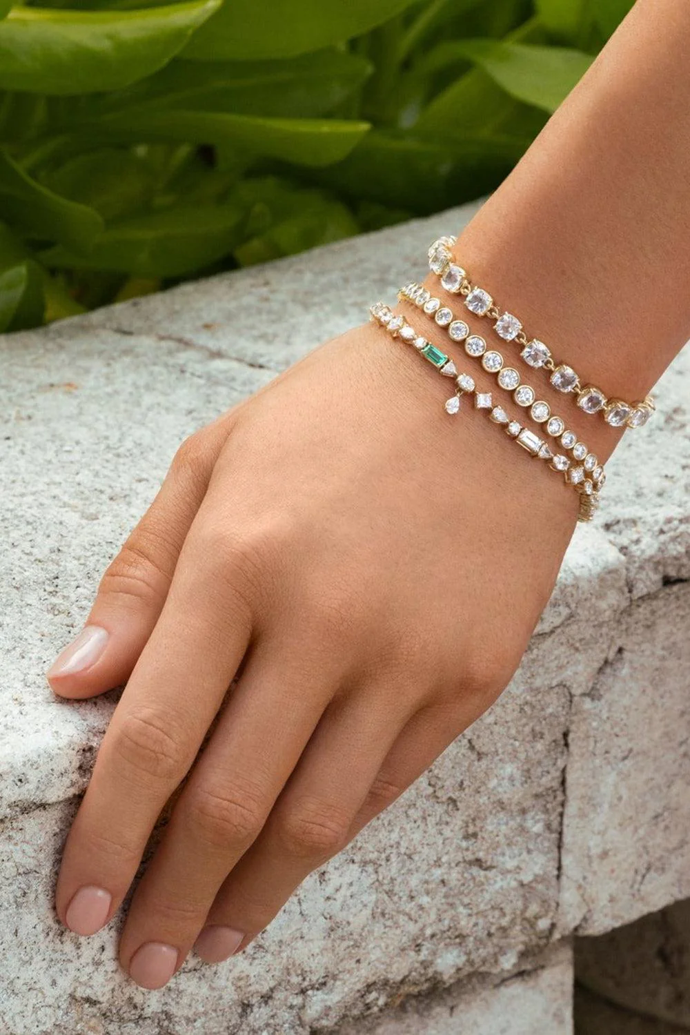 Midi Graduated Tennis Bracelet - Image 2