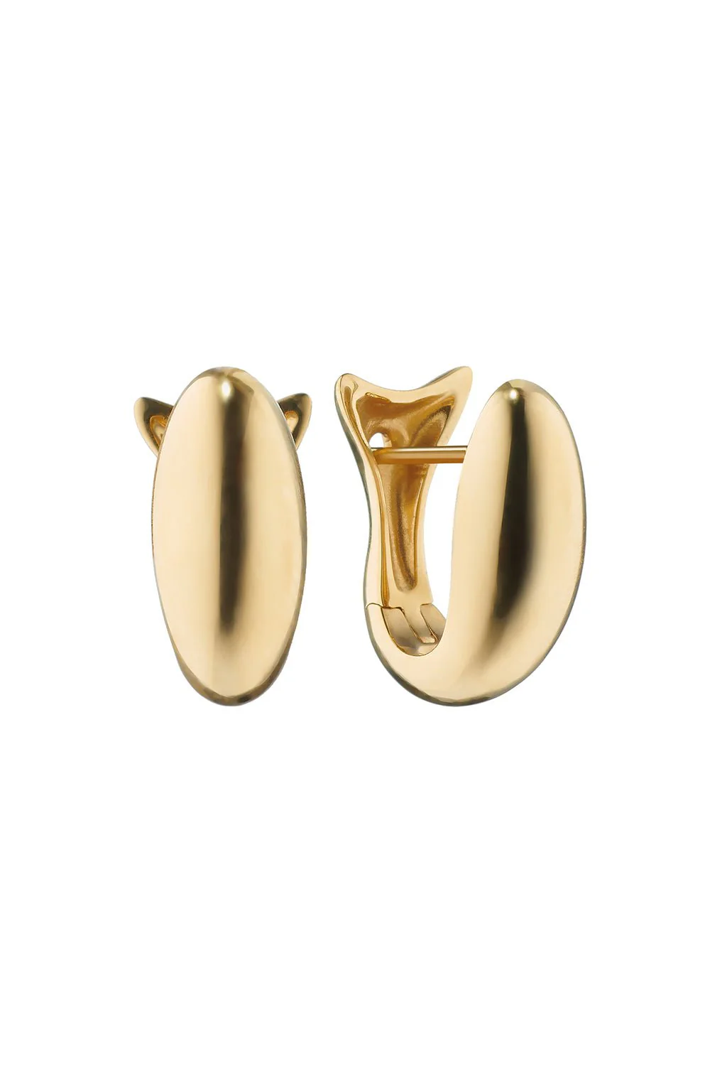 Midi Perseverance Huggie Earrings
