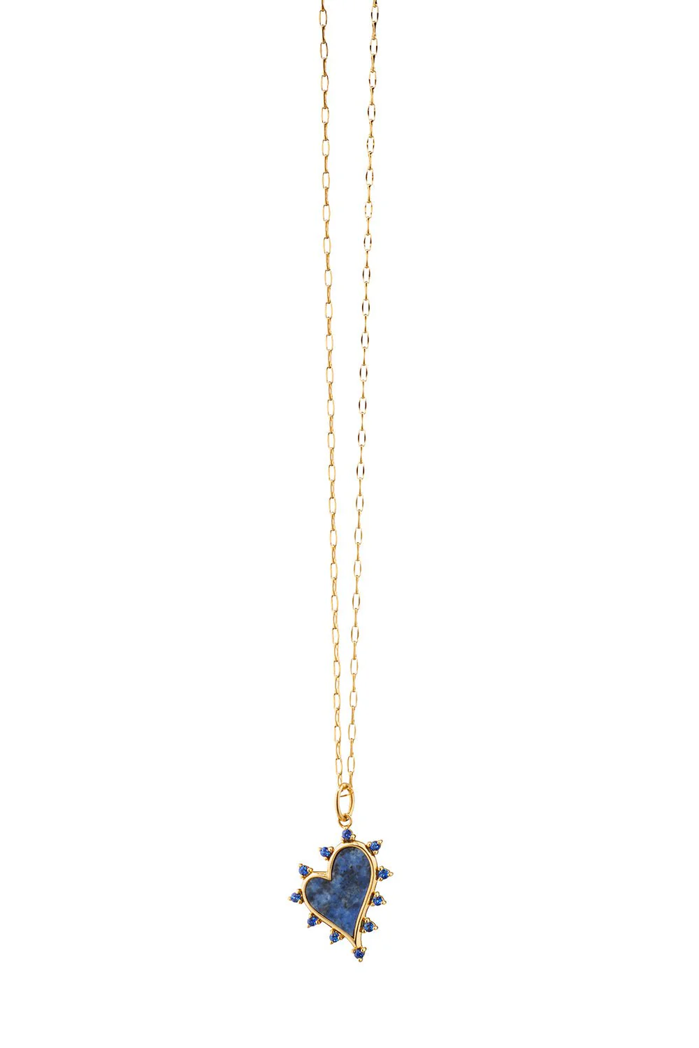 Mini Heart Charm Pendant Necklace