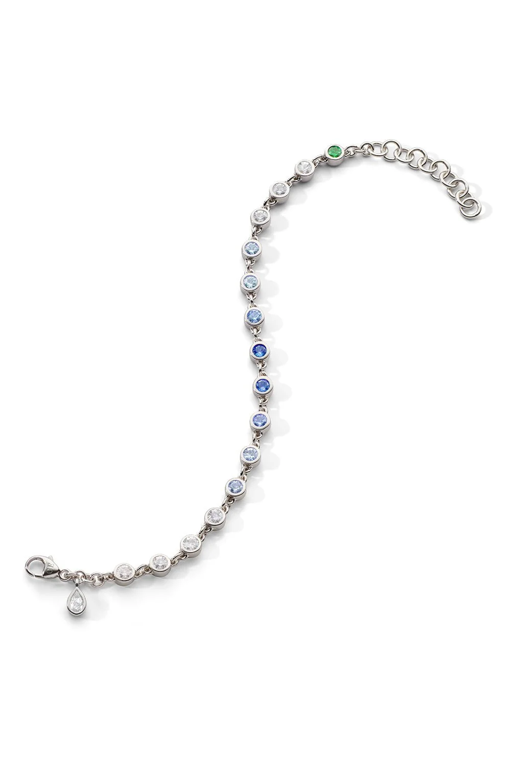 Ombre Sapphire Tennis Bracelet