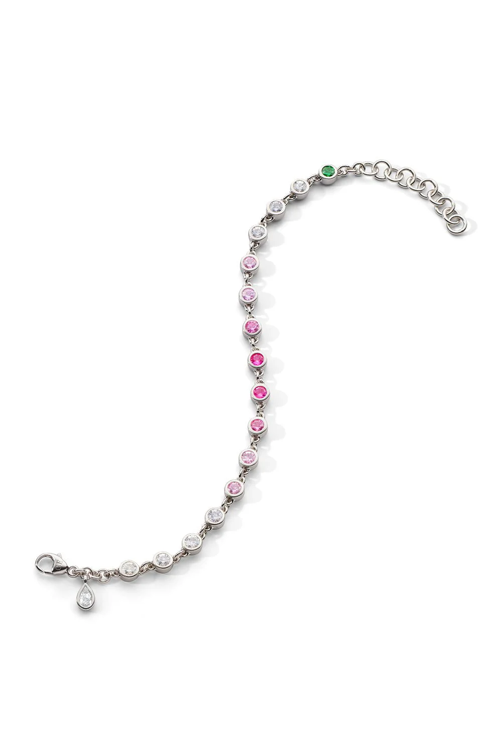 Ombre Sapphire Tennis Bracelet - Image 3