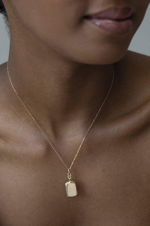 Slim Britt Locket Necklace - Image 3