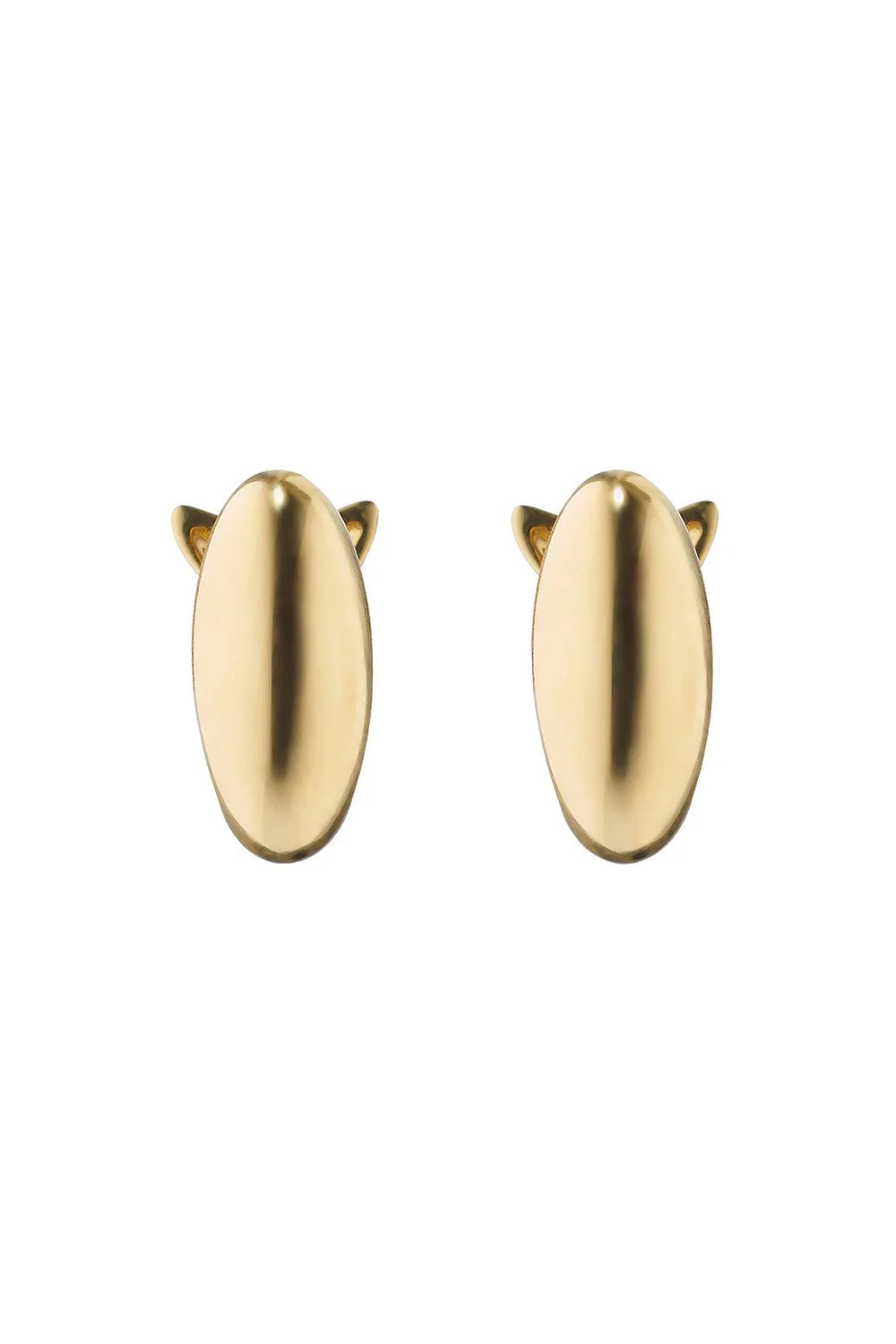 SMALL PERSEVERANCE HUGGIE EARRINGS