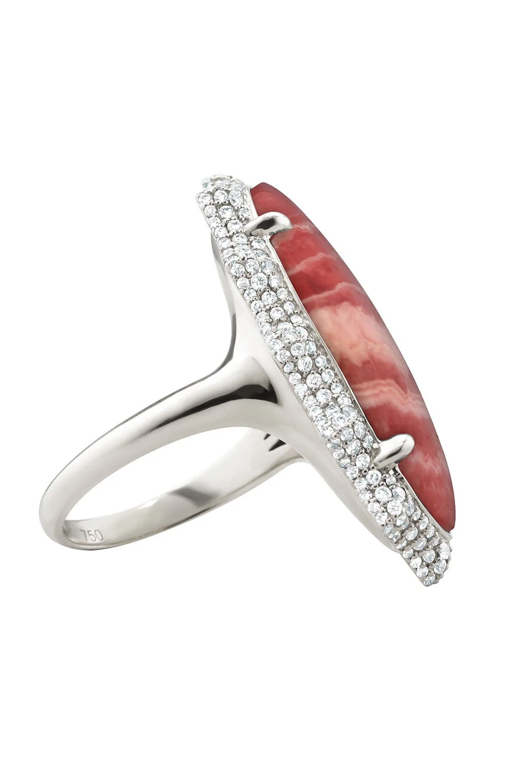 SPECIAL EDITION “HAPPINESS” RHODOCHROSITE SUN RING - Image 5